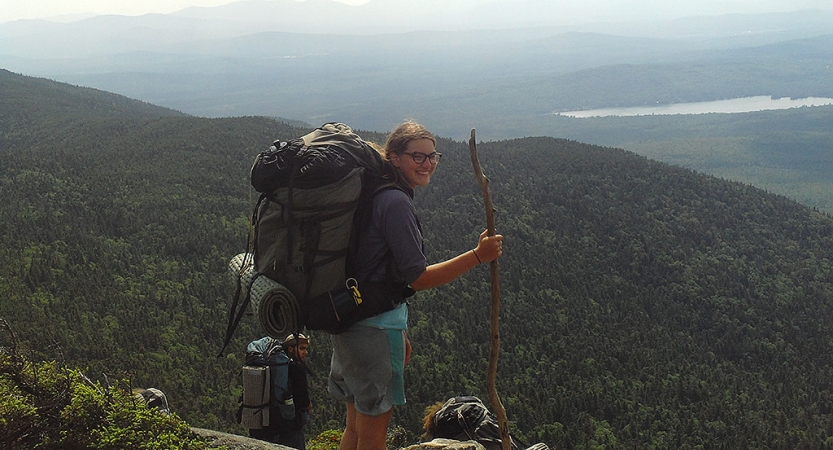 backpacking trip for teens in maine